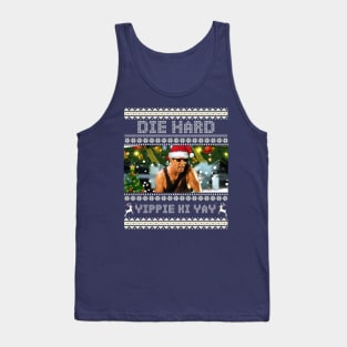 Die Hard Christmas Yippie Ki Yay Tank Top